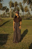 Tan through glitter dress shortsleeve hot chocolate