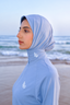 Pullover hijab misty blue