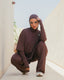 Sport and swim wide pants brown