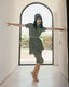 Tan through turban olive