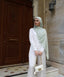 Satin Jersey Headscarf | Sage