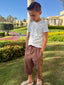 Boys swimshort mocha