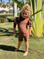 Delia swimsuit mocha