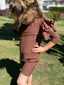 Delia swimsuit mocha