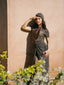 Bronze sarong skirt