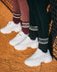 Sport socks brown