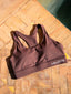 Sports bra brown