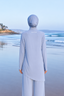 Curve longsleeve misty blue