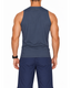 Swim tank top navy