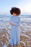 Active dress misty blue