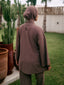 Water-resistant pullover hijab taupe