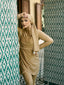 Golden Desert Longsleeve Dress